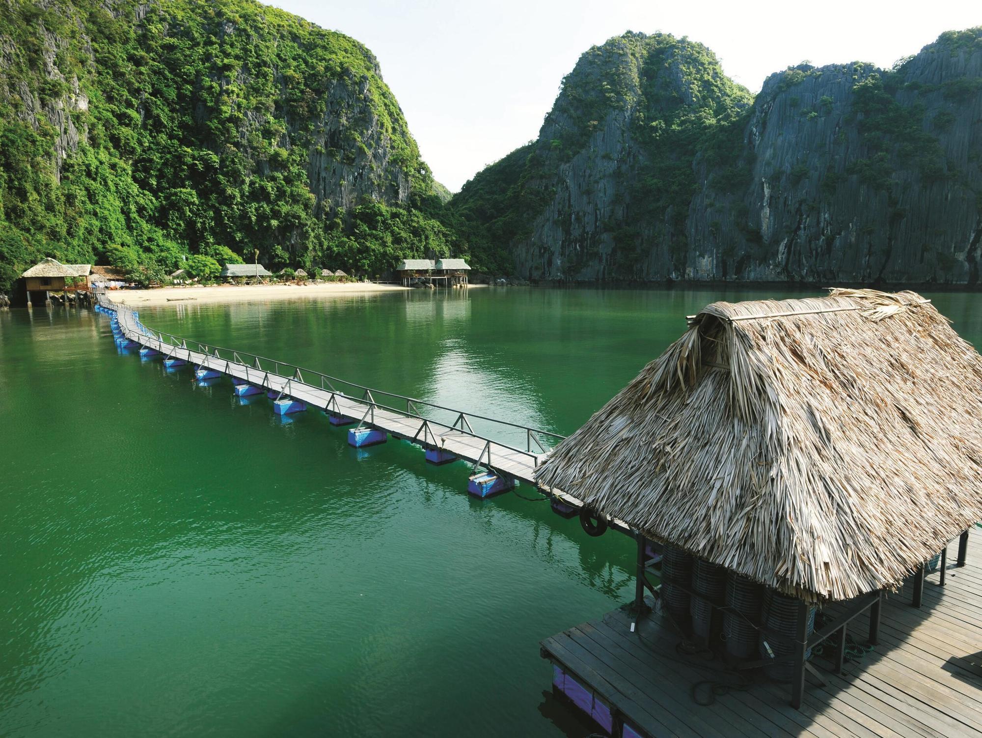 Cat Ba Sandy Beach Resort Dong Khe Sau Exterior foto