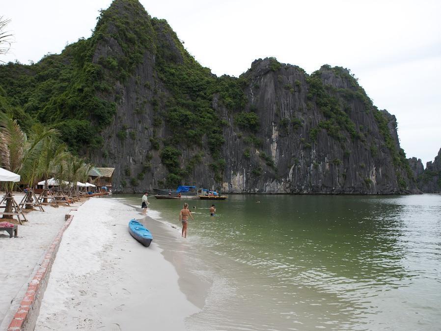 Cat Ba Sandy Beach Resort Dong Khe Sau Exterior foto