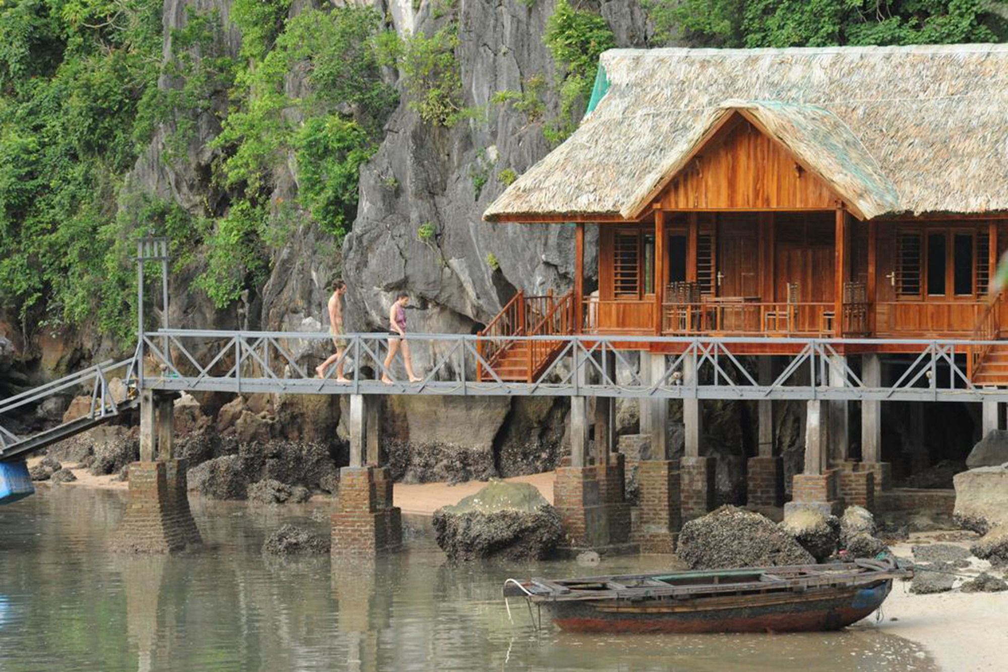 Cat Ba Sandy Beach Resort Dong Khe Sau Exterior foto