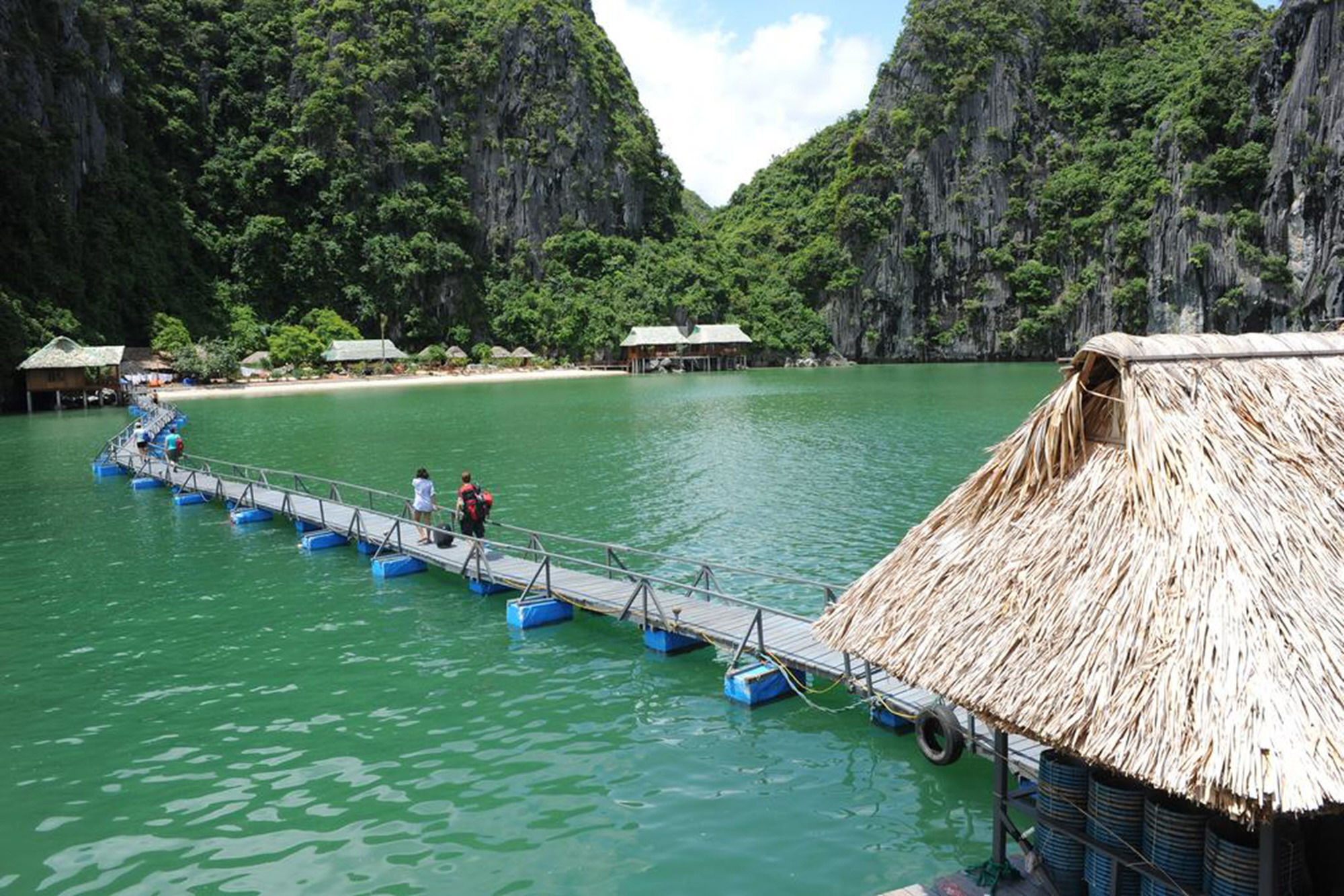 Cat Ba Sandy Beach Resort Dong Khe Sau Exterior foto