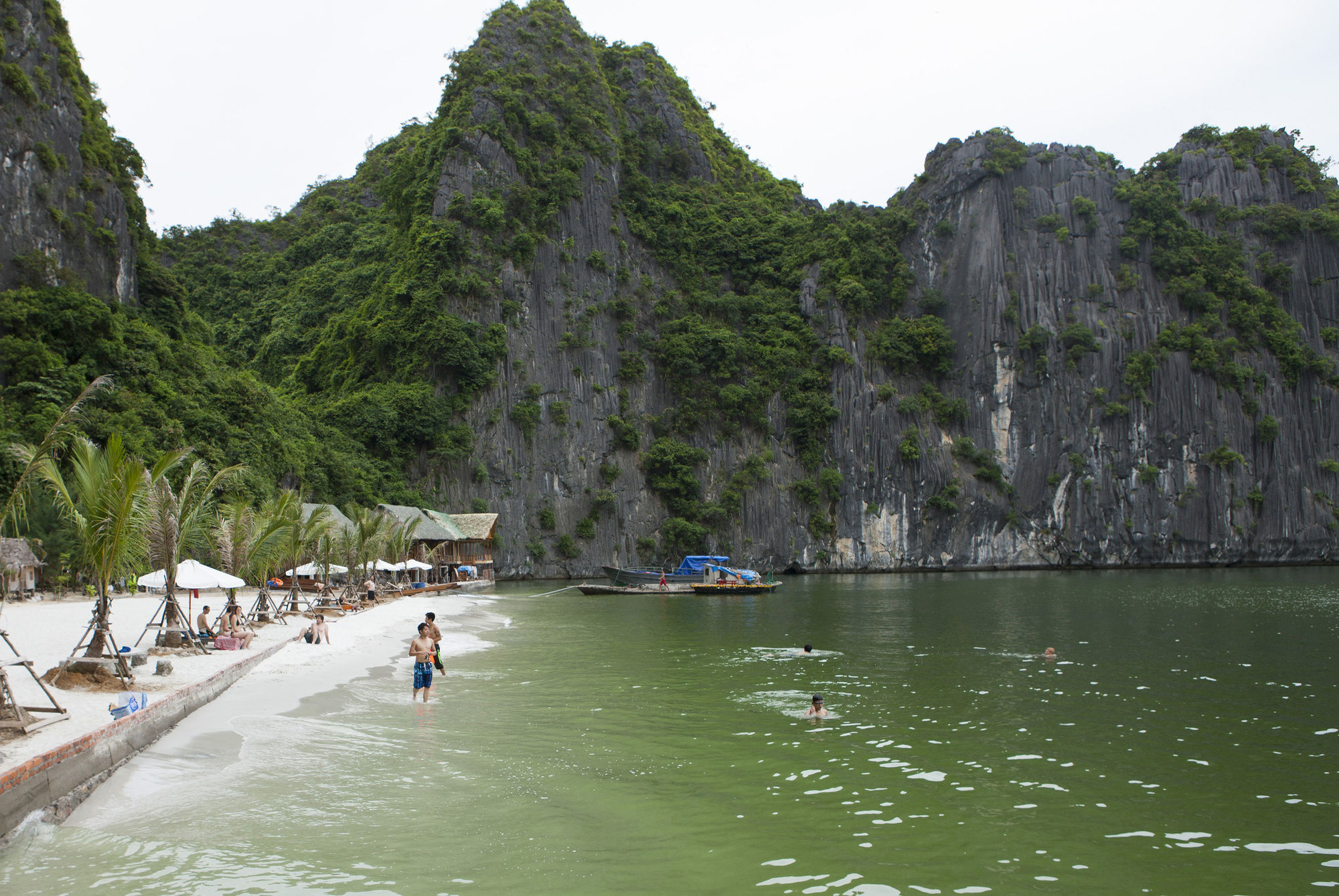 Cat Ba Sandy Beach Resort Dong Khe Sau Exterior foto